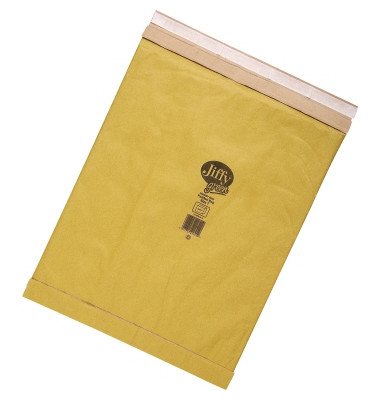 Papierpolstertaschen Papierpolstertasche 5 | 260x381mm Typ 5, 30001315, innen 245x381mm, Haftklebung mit Abdeckstreifen, braun